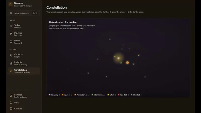 Fieldwork screenshot 1 (video preview)