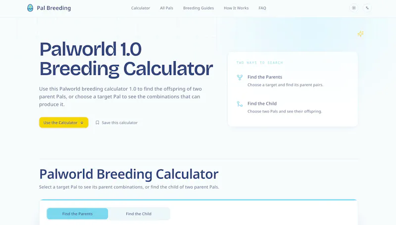 Pal Breeding screenshot 1