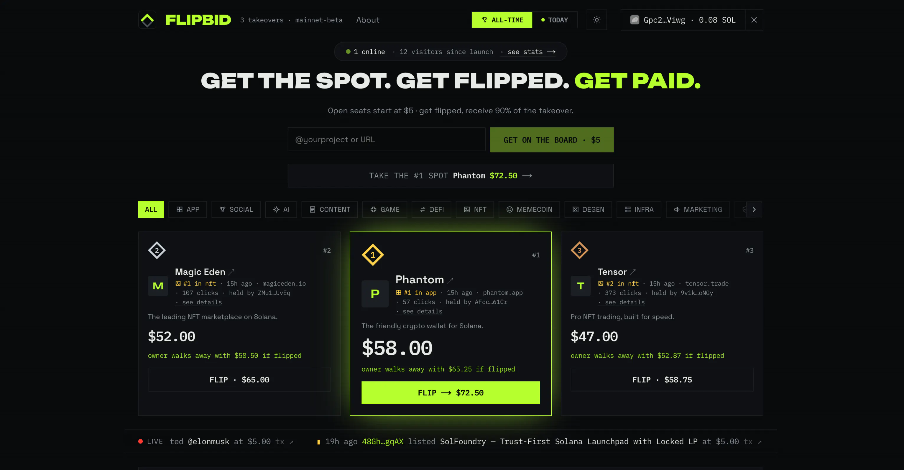 FlipBid gallery image
