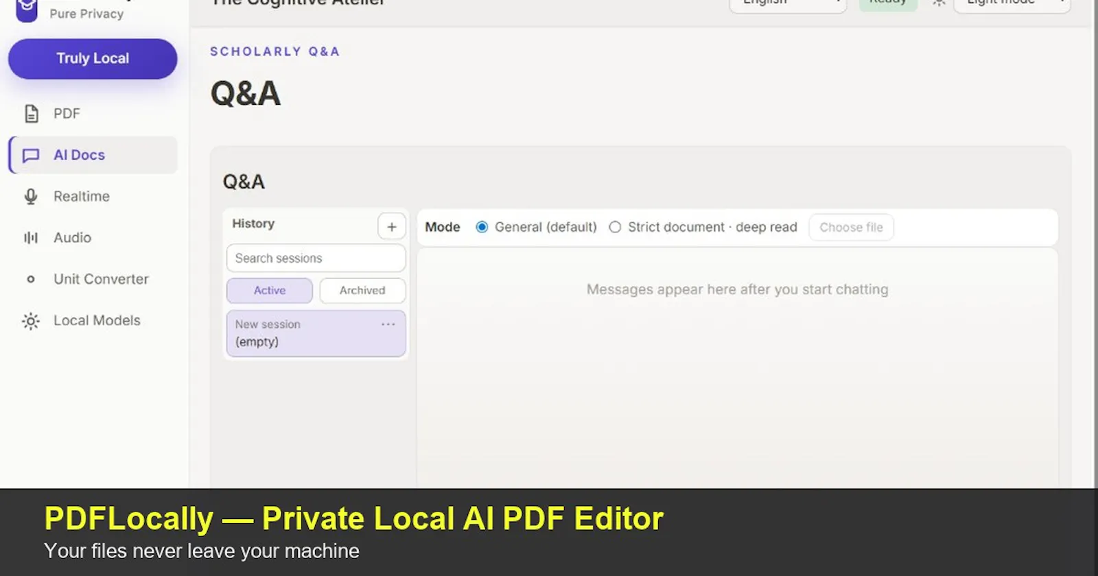 PDF Locally screenshot 1