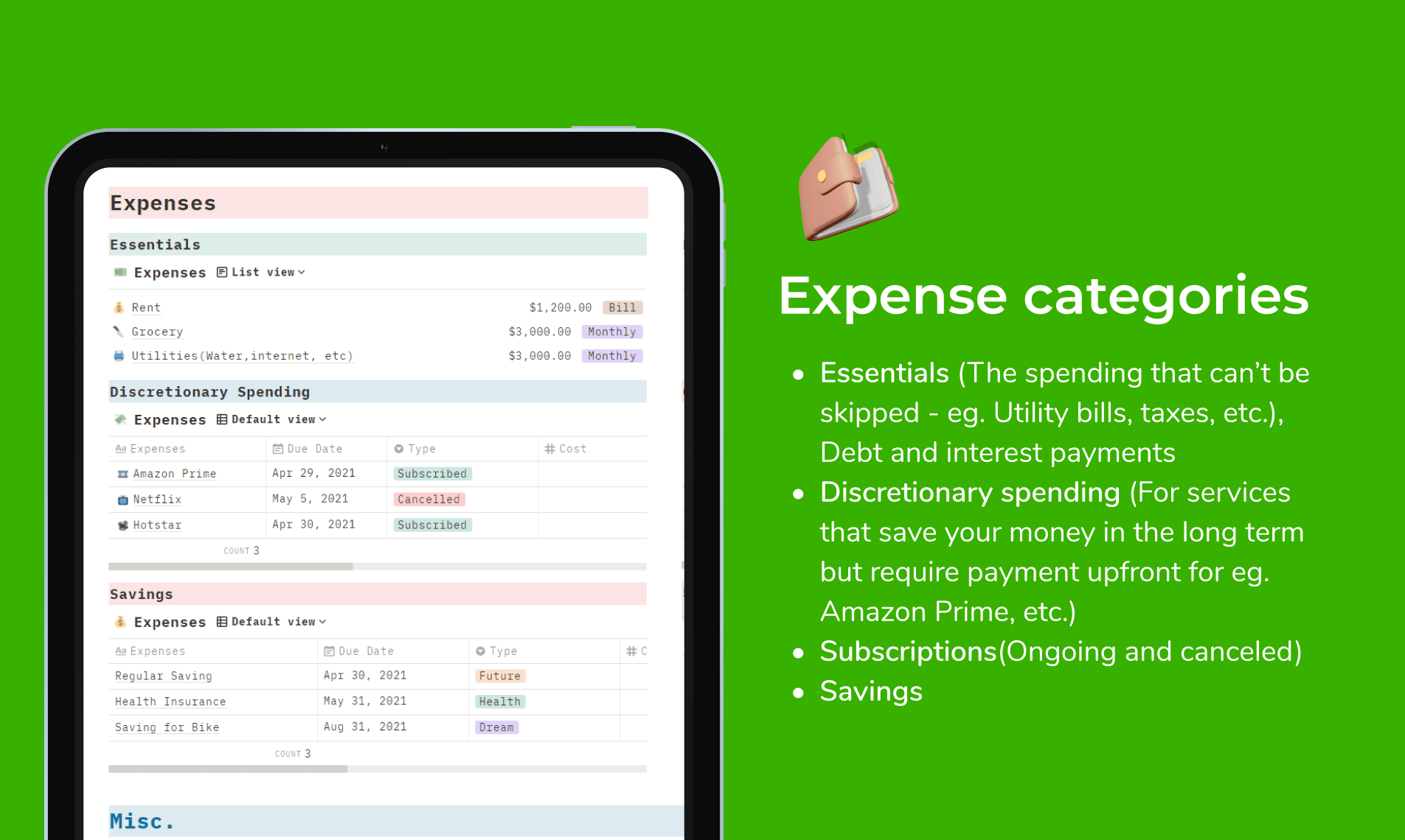 pix Notion Money Tracker Template notion finance tracker powerful