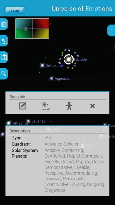 Universe of emotions gallery image