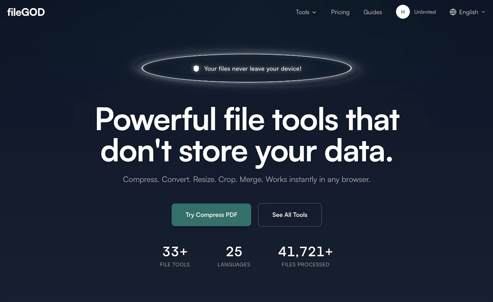 fileGOD screenshot 2