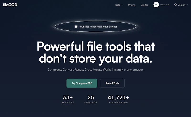 fileGOD screenshot 2