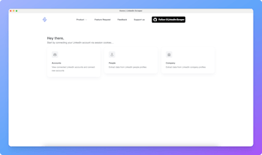 Open Source LinkedIn Scraper gallery image