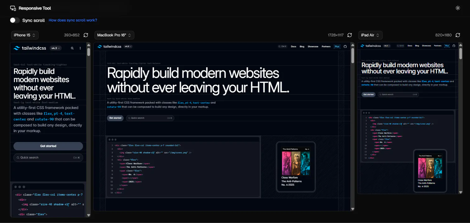 Responsive Tool gallery image