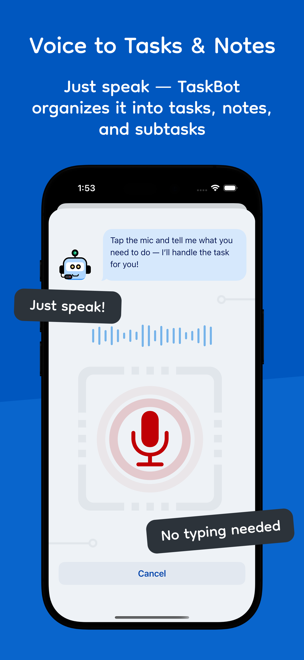 TaskBot AI Assistant gallery image