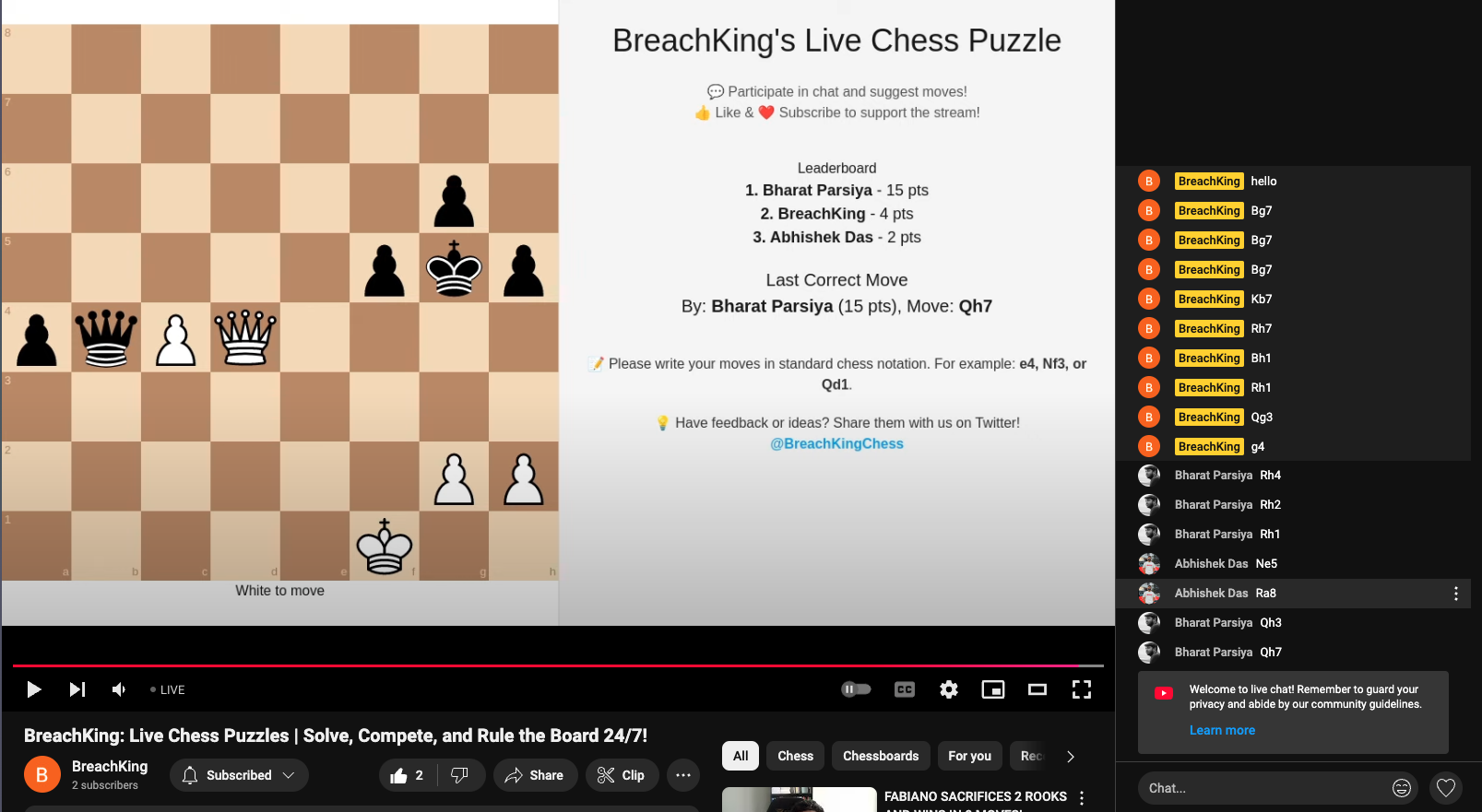 Média Chat en direct YouTube Interactive YouTube 1