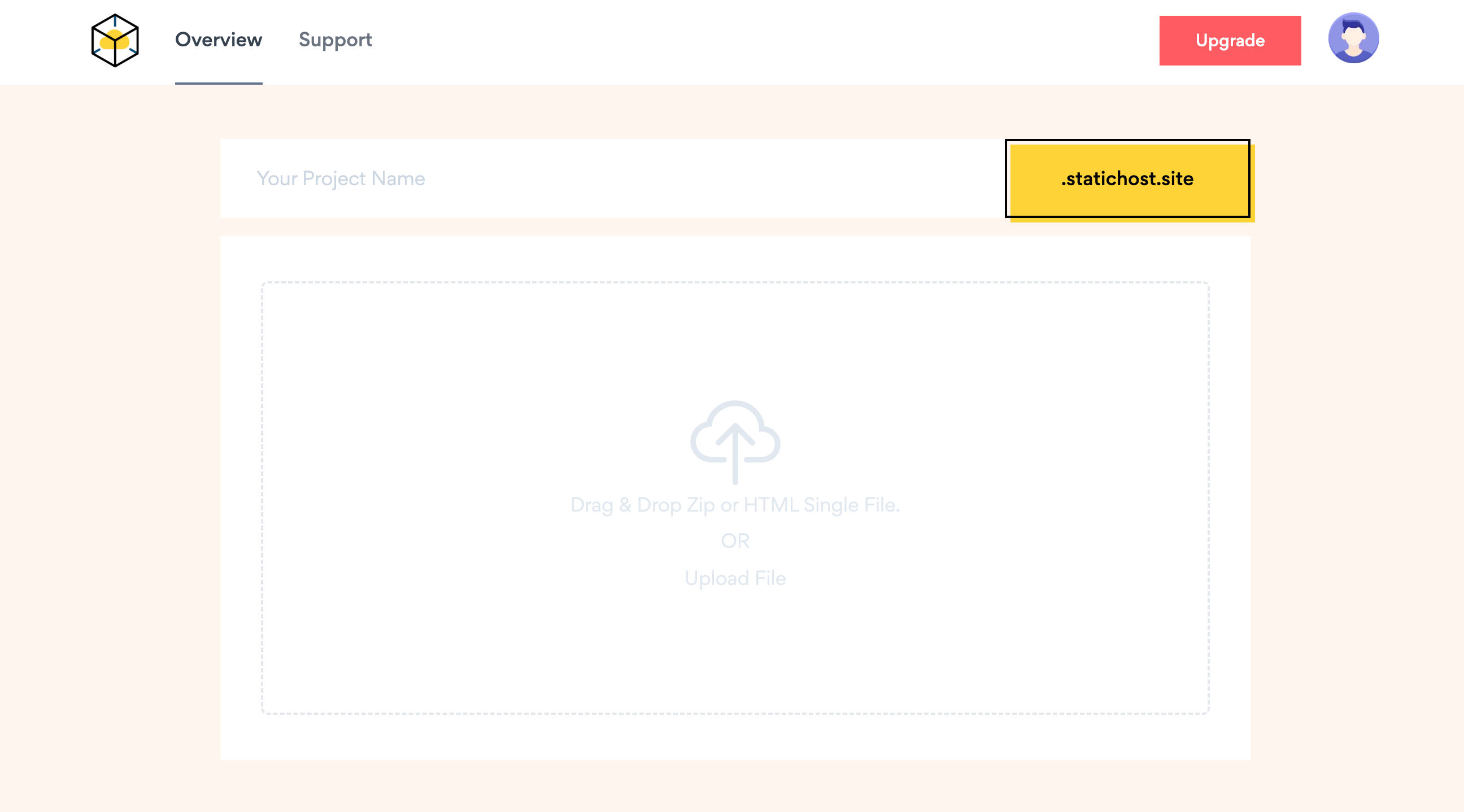 Statichost - 정적 웹 사이트를 호스팅하는 가장 쉬운 방법 미디어 2