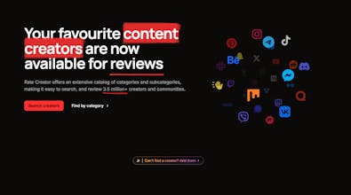 Rate Creator gallery image