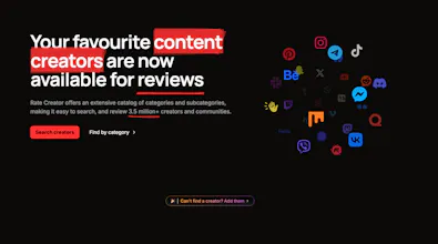 Rate Creator gallery image