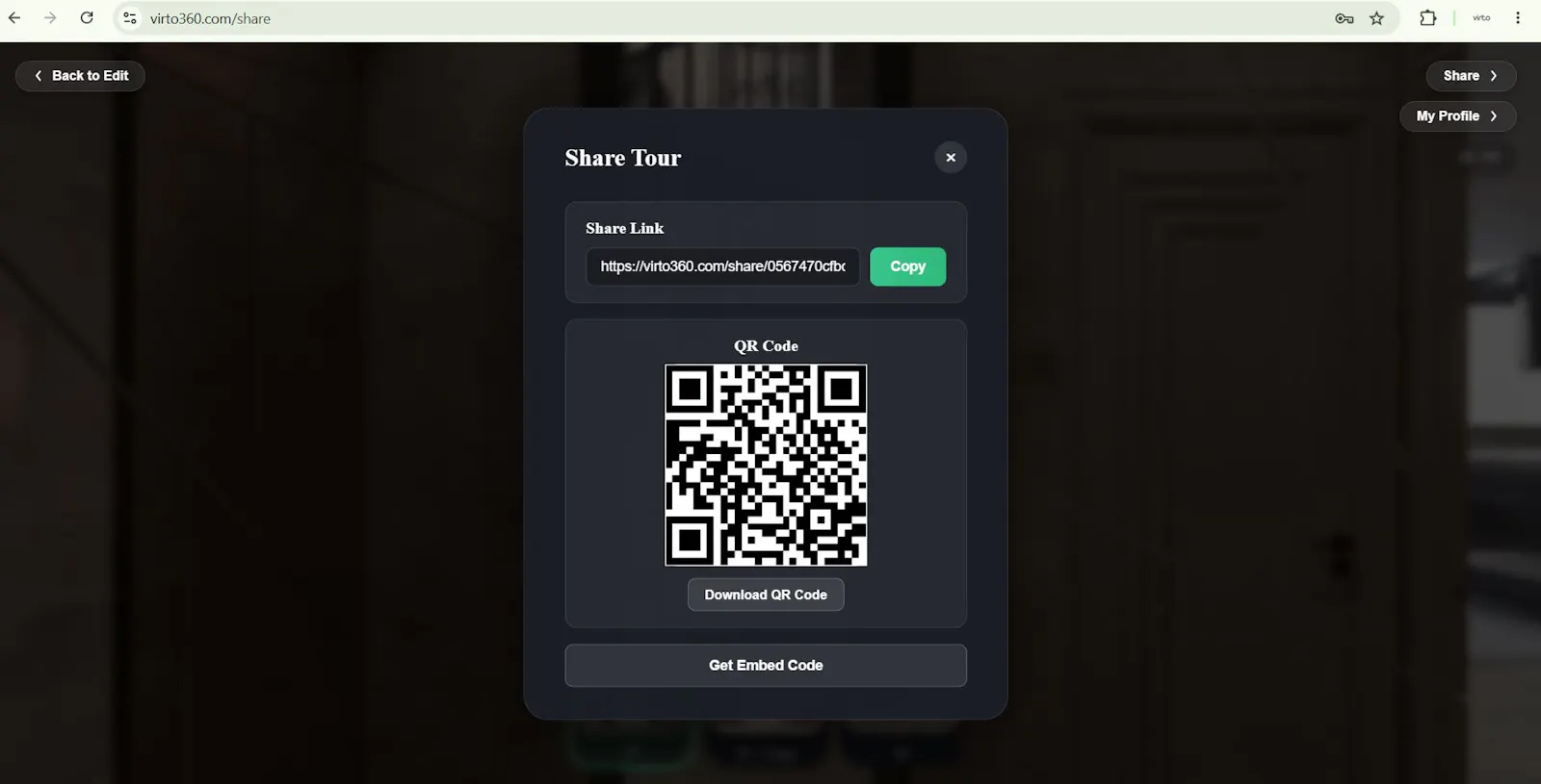 Virto 360 – Virtual Tour Platform screenshot 5