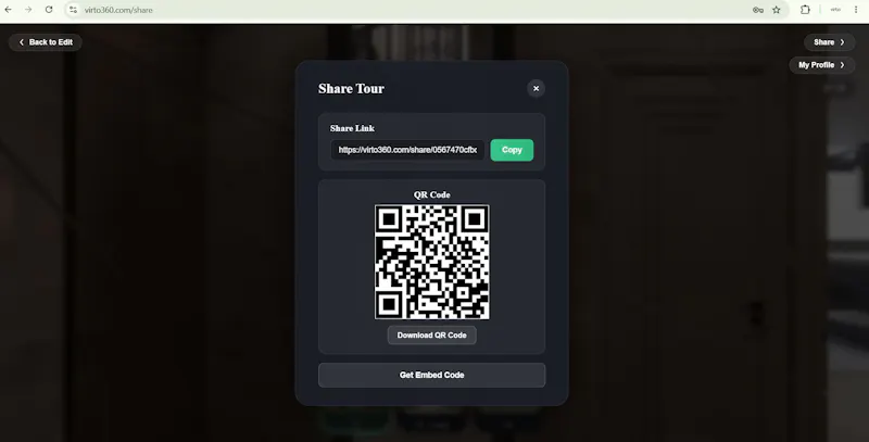 Virto 360 – Virtual Tour Platform screenshot 5