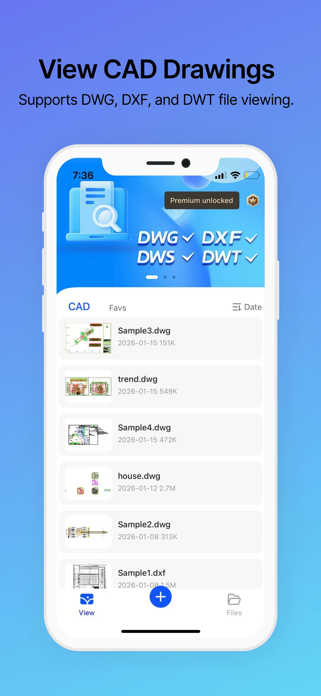 CAD FastView King: DWG Viewer - Screenshot 4 showing product features and functionality
