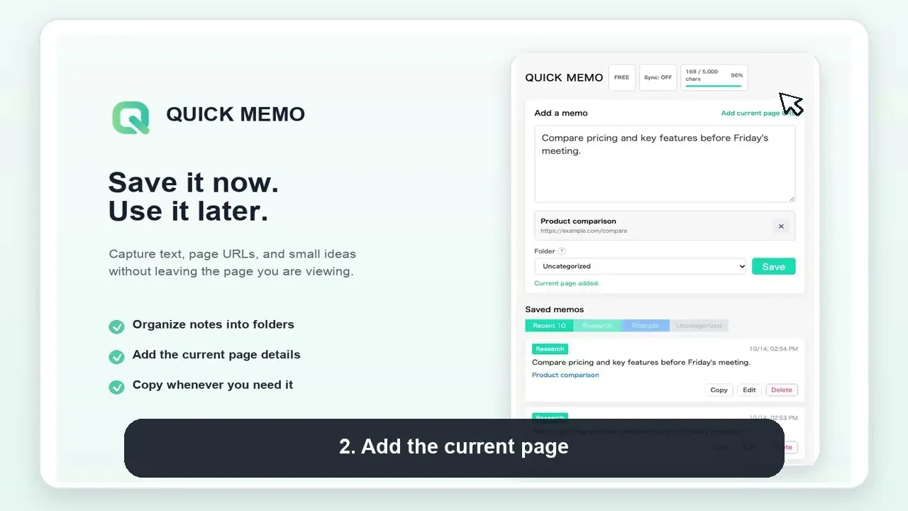 QUICK MEMO gallery image