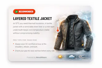 Weather Motorcycle Jacket Recommender gallery image