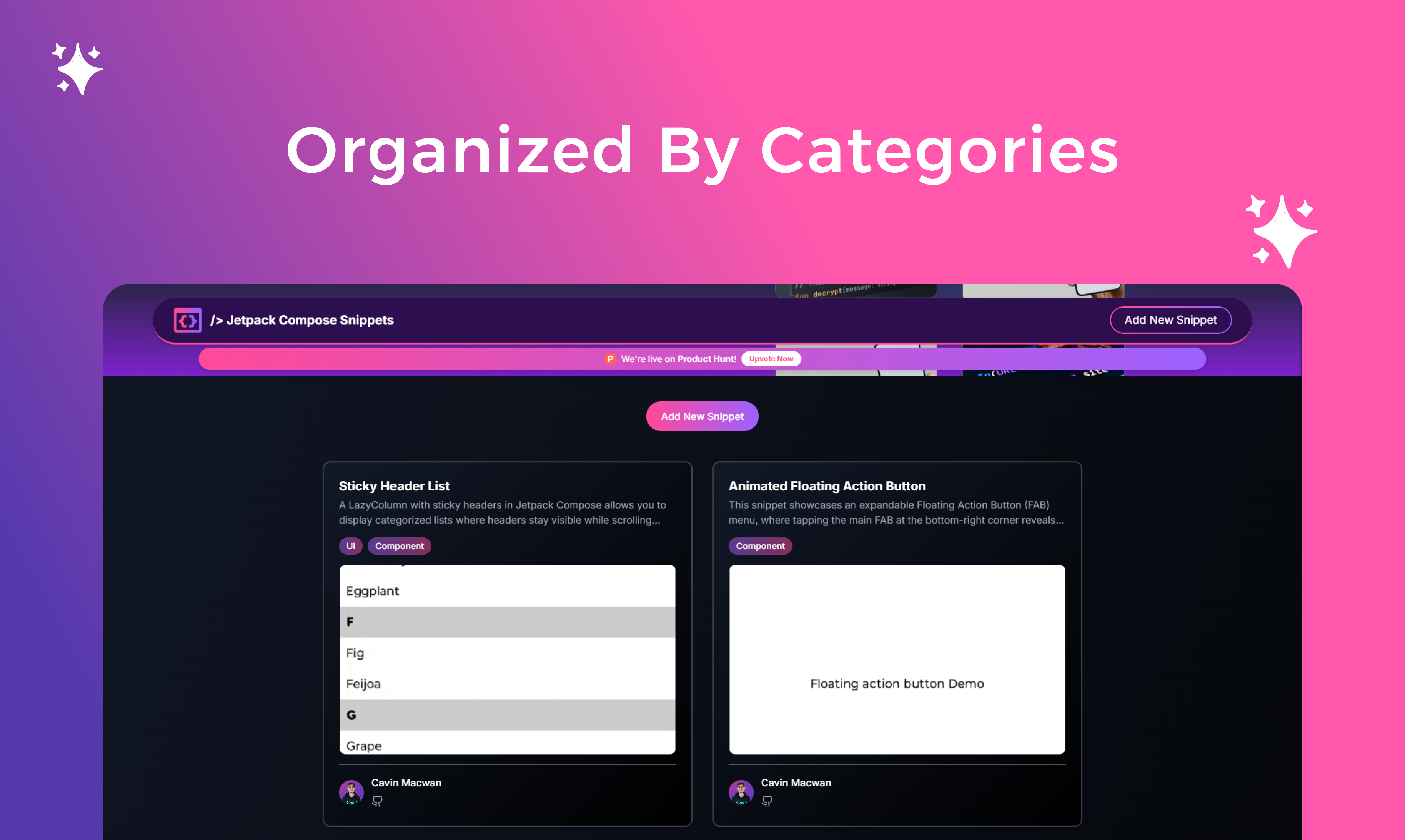 Jetpack Compose Snippets - Your Go-To Library for Compose Snippets media 2