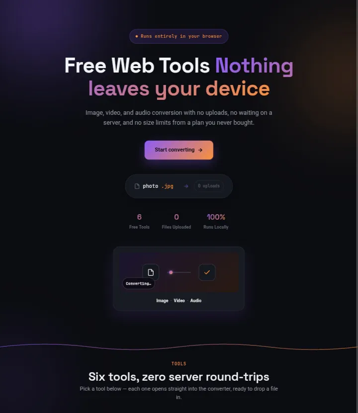 Convertix screenshot