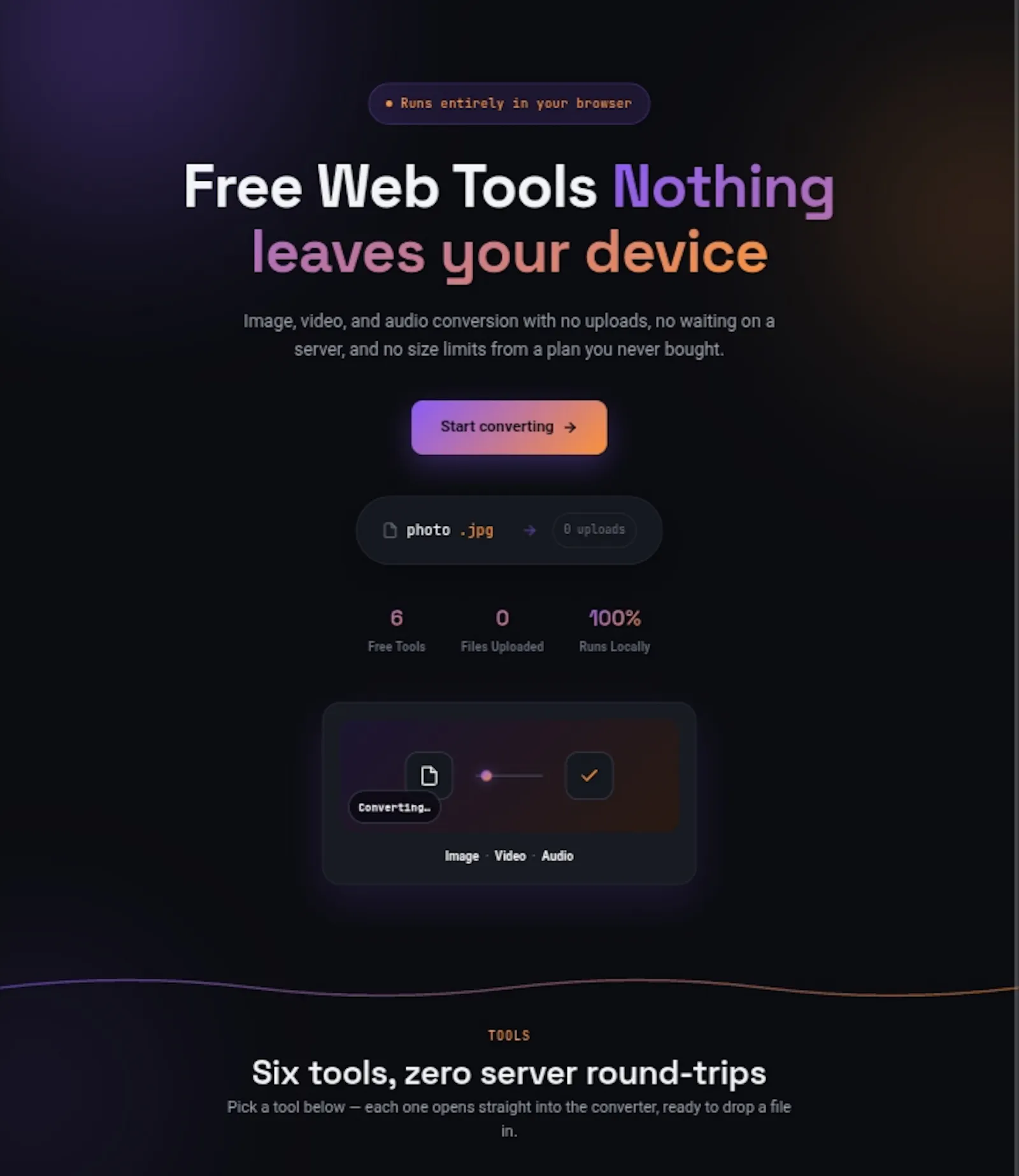 Convertix screenshot 1