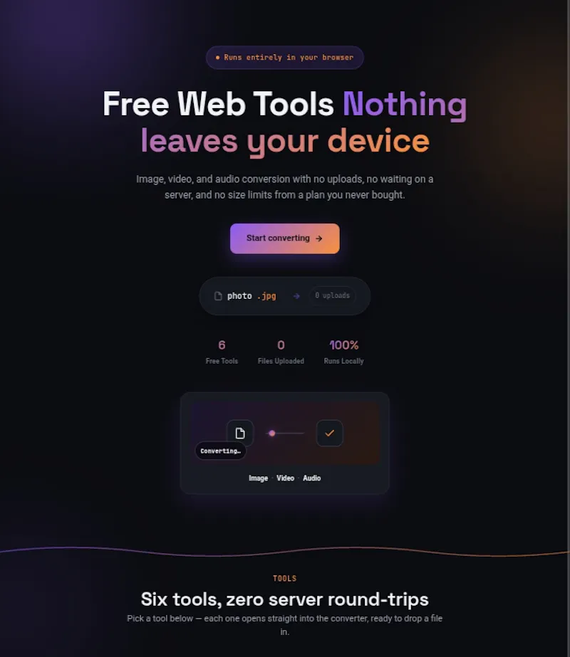 Convertix screenshot 1