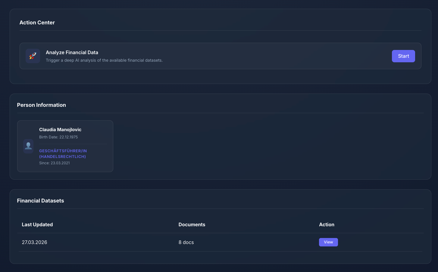 Omnistat — Company Intelligence Platform gallery image