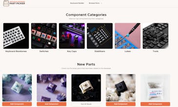 KeyboardPartPicker.io | kepp gallery image