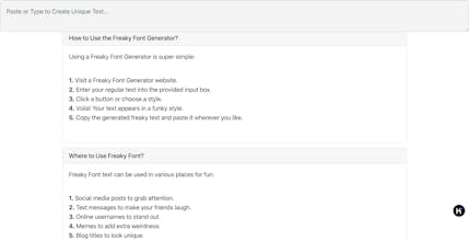 Freaky Font gallery image