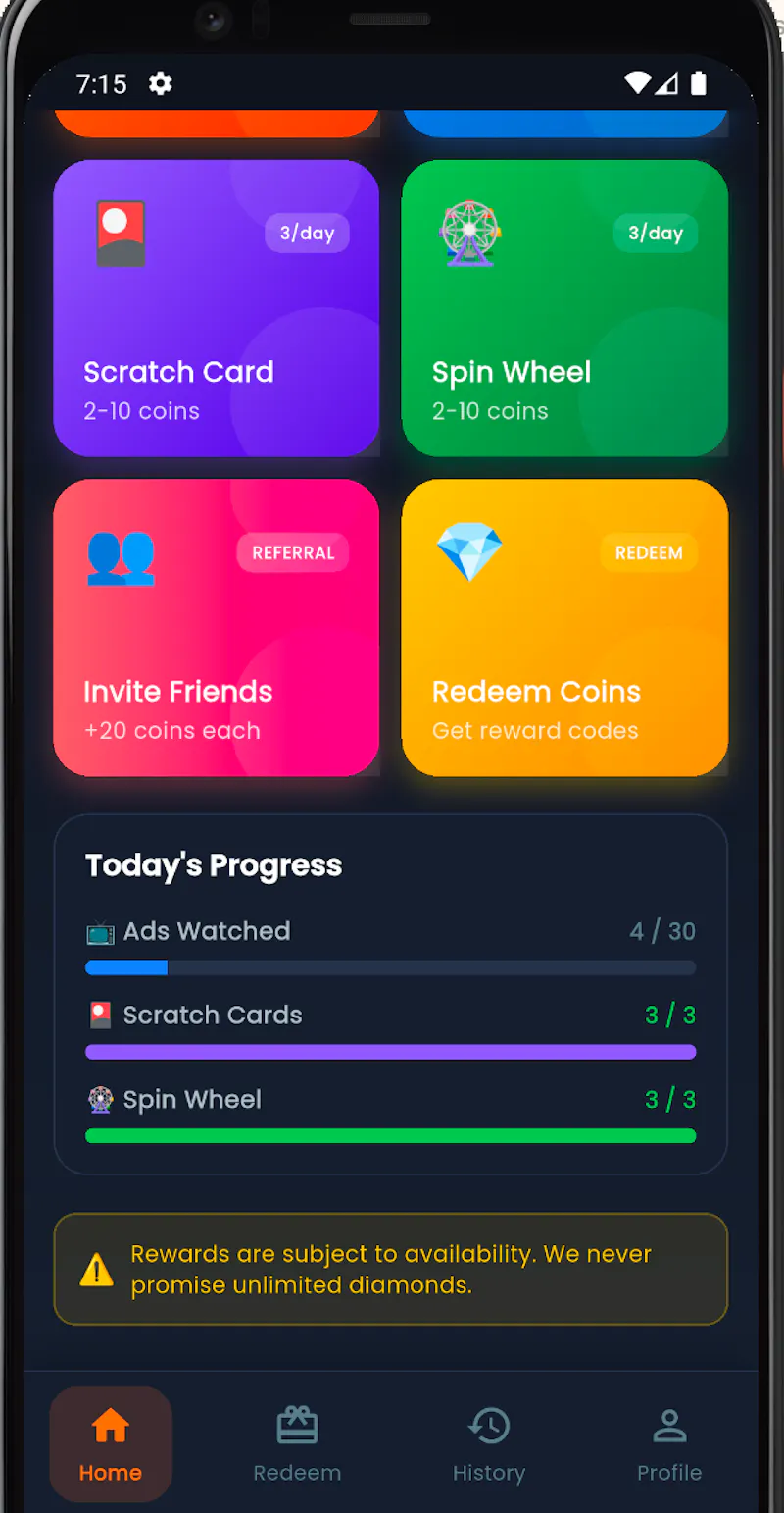 Game Redeem Code:A rewards app screenshot 2