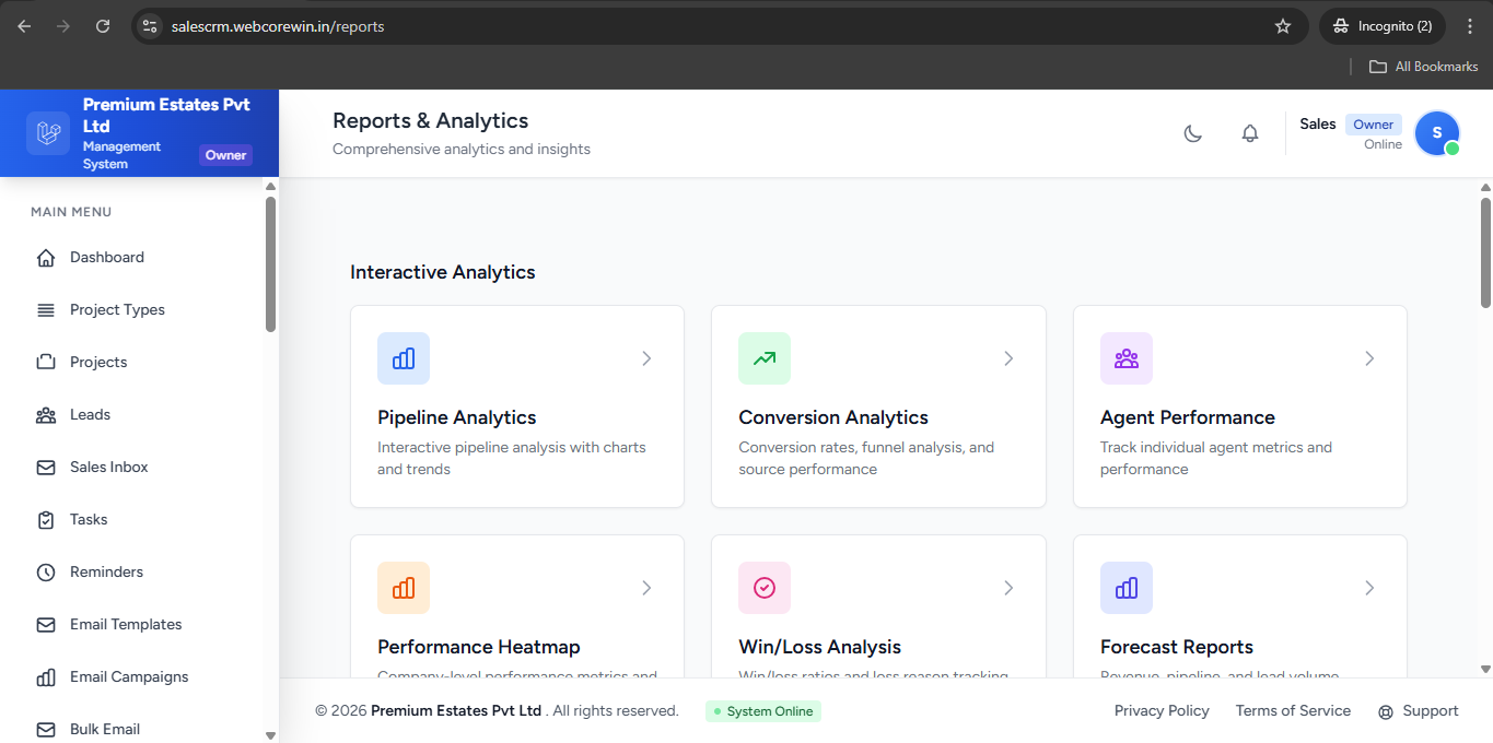 Premium Estates CRM gallery image