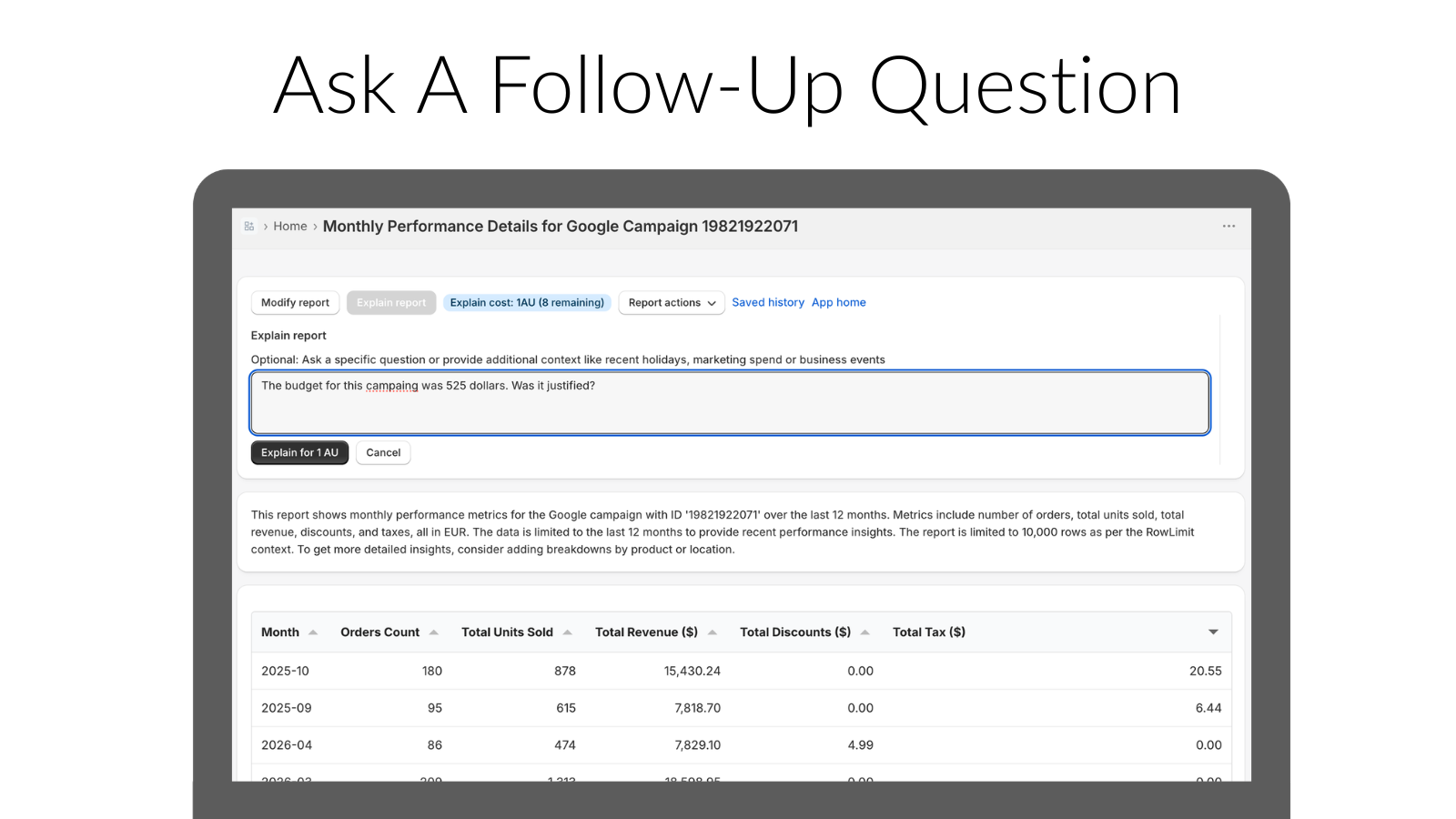 Qia - AI Report Generator & Narrator gallery image