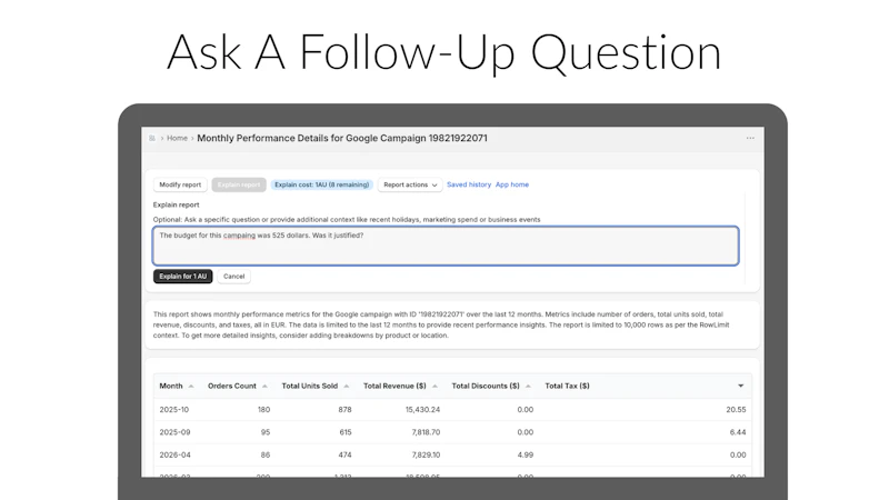 Qia - AI Report Generator & Narrator screenshot 3
