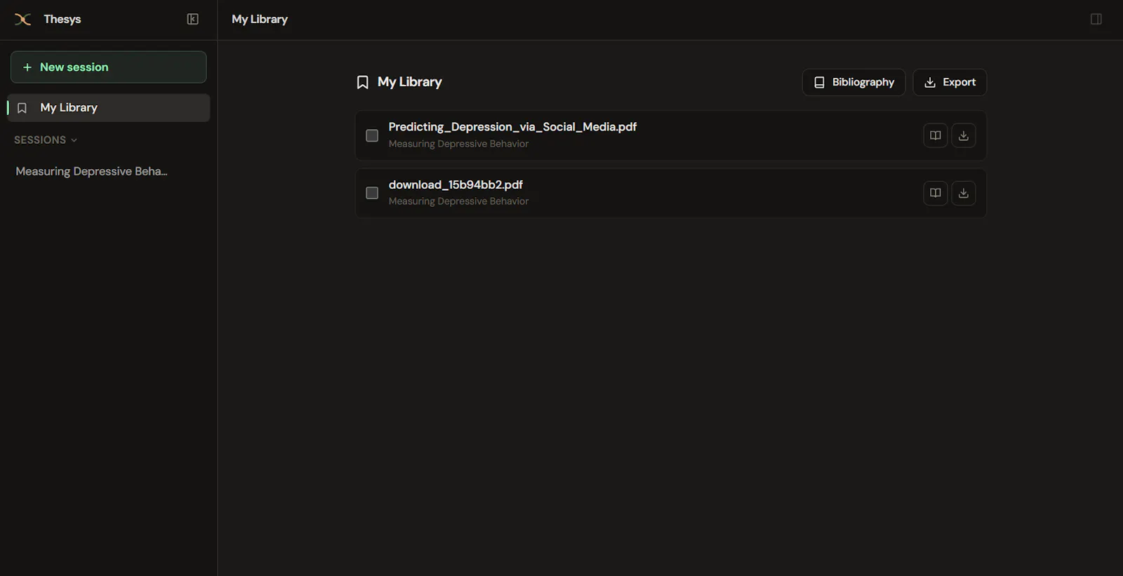 Thesys screenshot 7