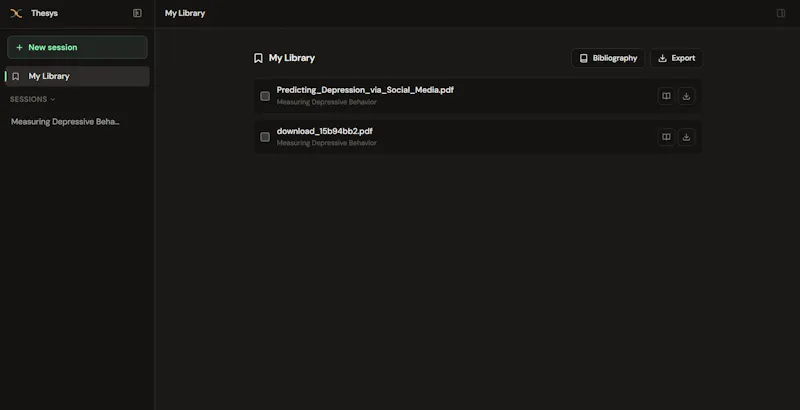 Thesys screenshot 7