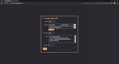 Temp API gallery image