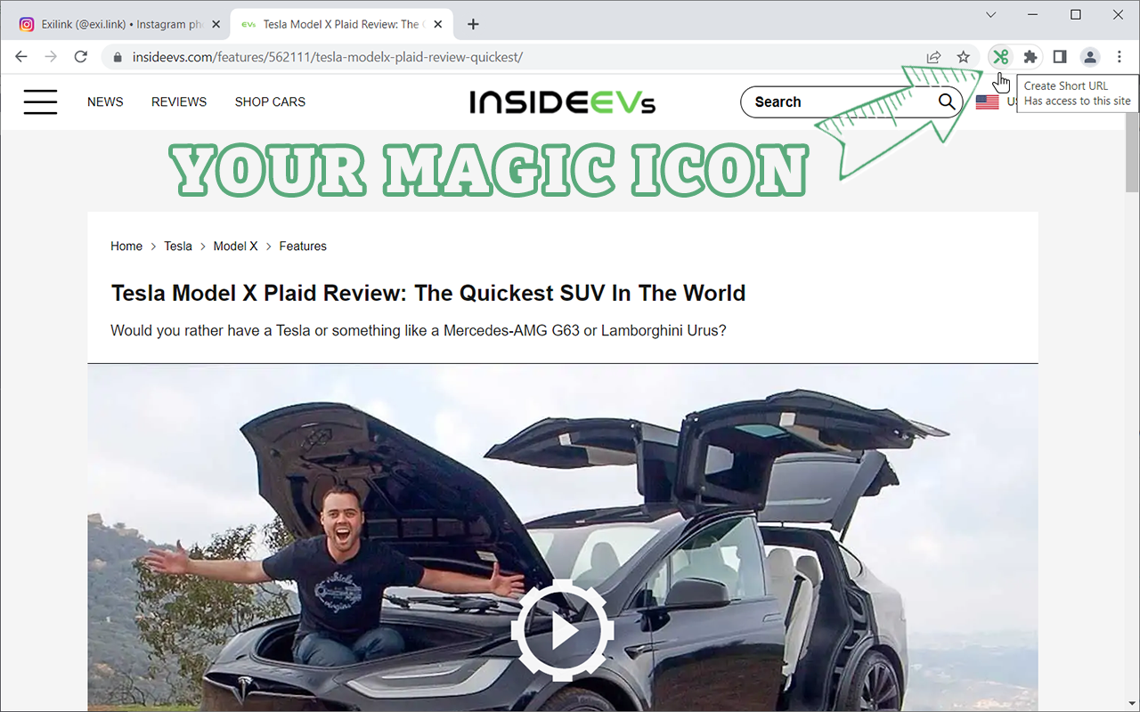URL Shortener for Google Chrome gallery image