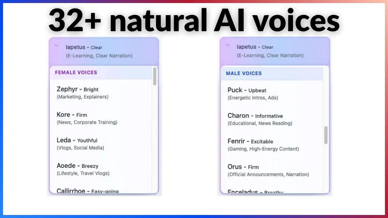 AI Narrator-AI voice generator gallery image