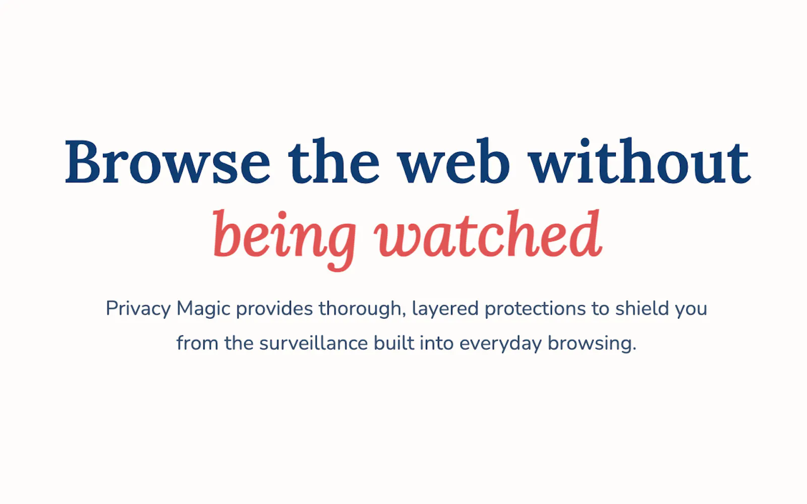 Privacy Magic screenshot 2