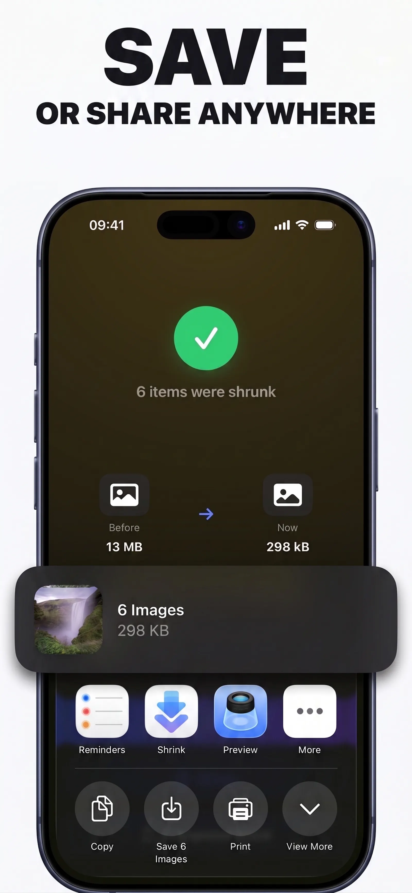 Shrink: Photo Compressor screenshot 3