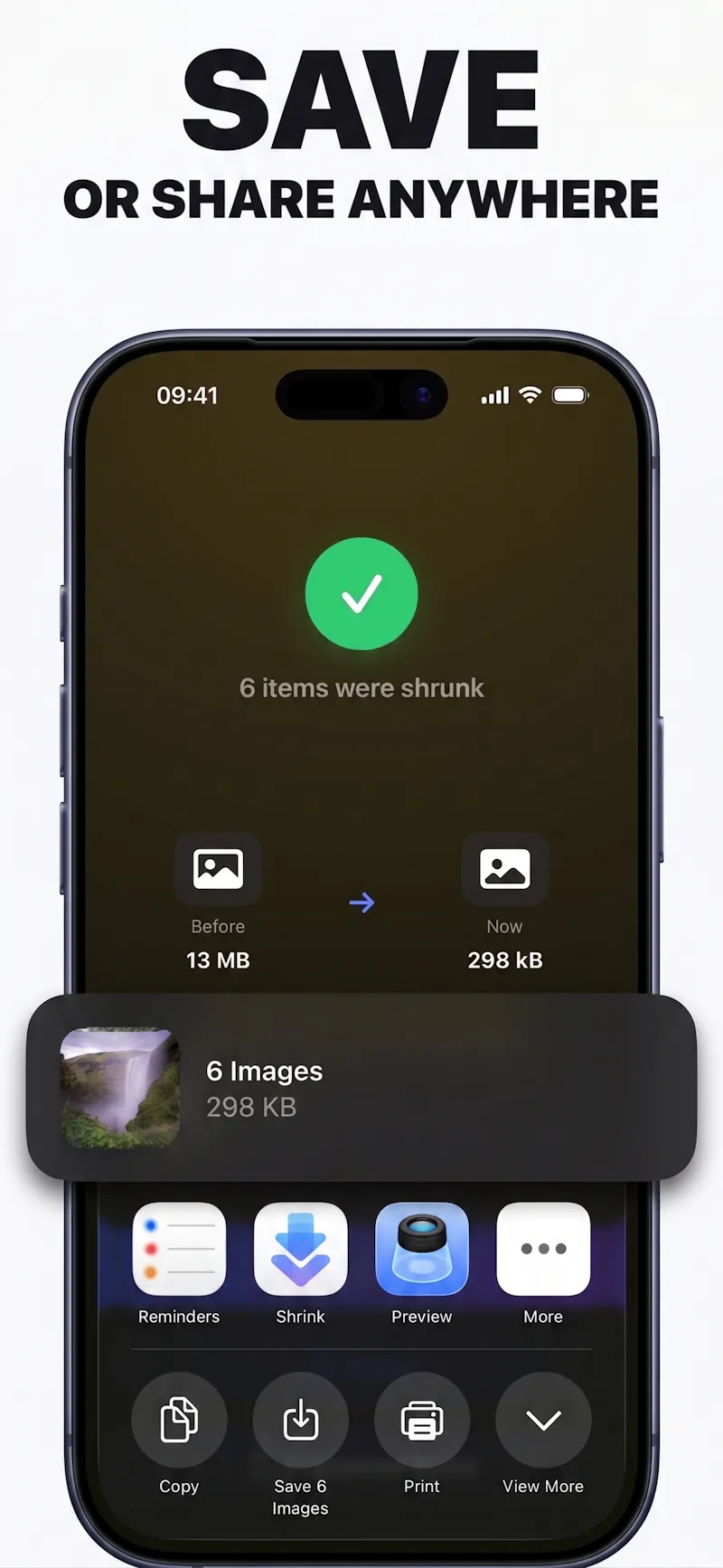 Shrink: Photo Compressor screenshot 3