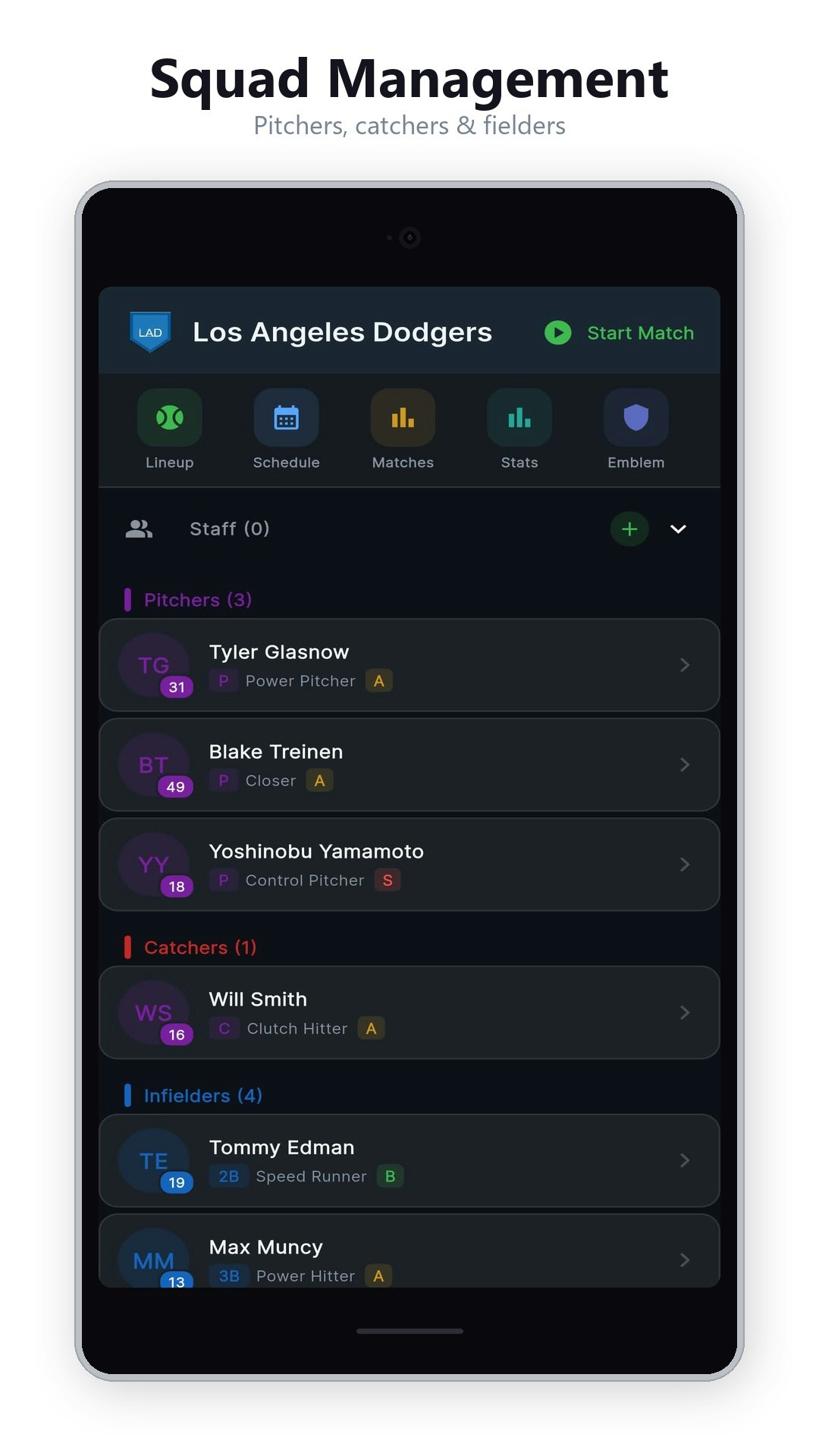 The Coach - Baseball Lineup gallery image