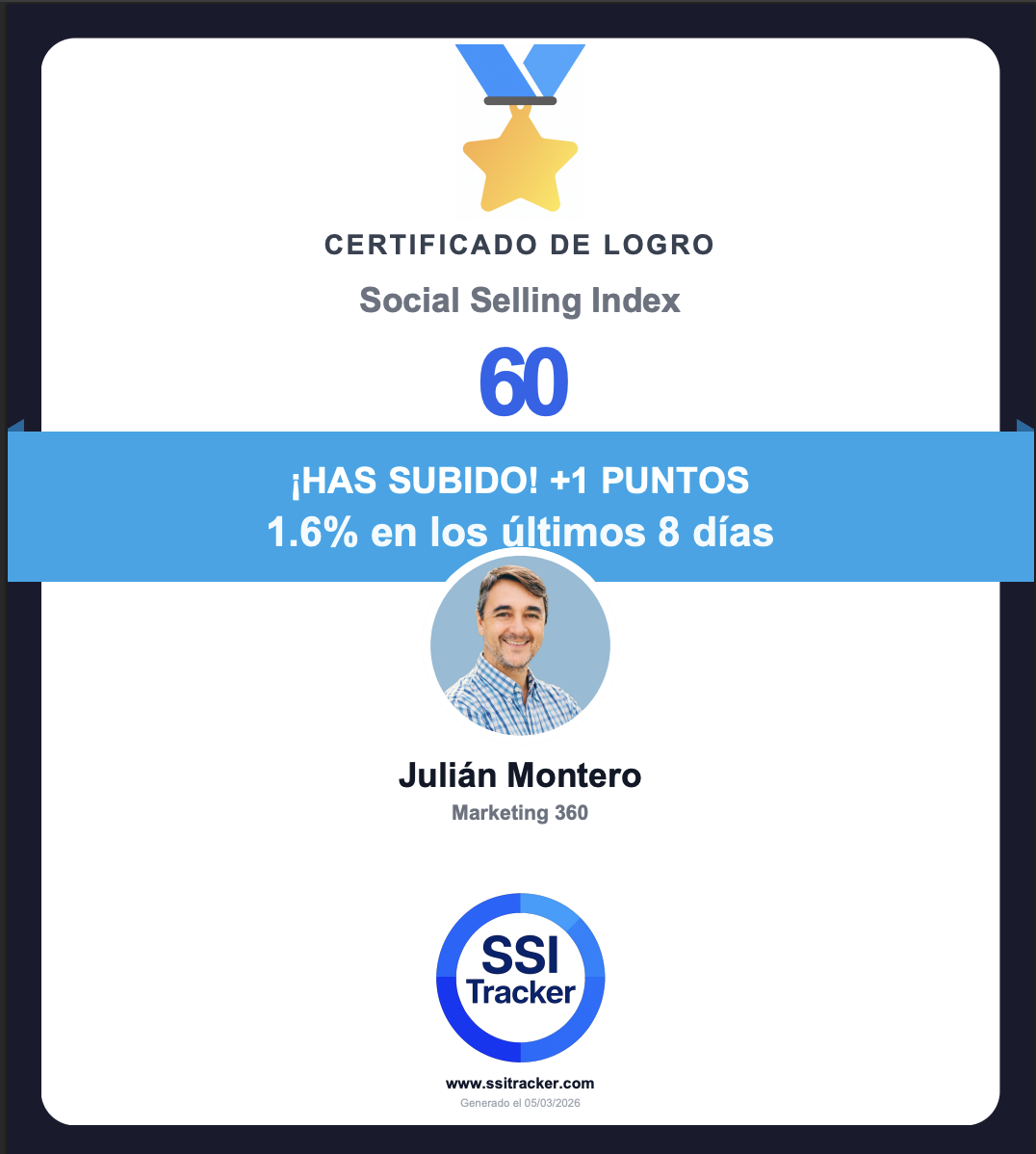 SSI Tracker - Screenshot 2 showing product features and functionality