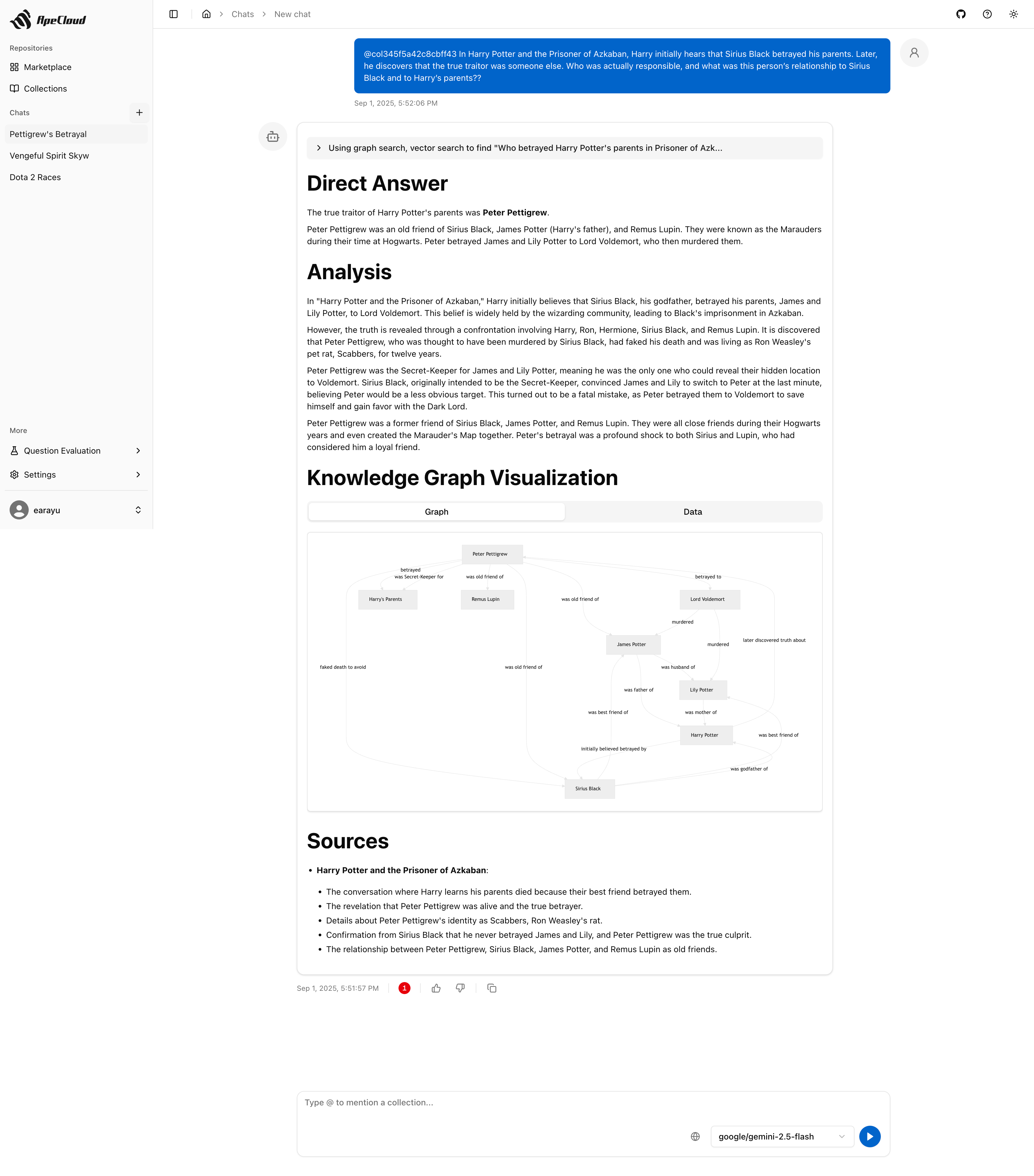 Aperag - Rag del grafico pronto per la produzione con agenti AI avanzati media 2
