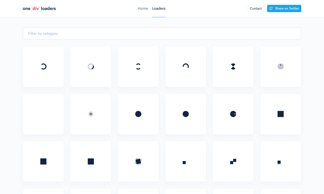 Un cargadores de 'div` - Cargadores CSS de un solo elemento para su próximo proyecto media 2
