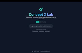Concept X Lab Preview Release gallery image