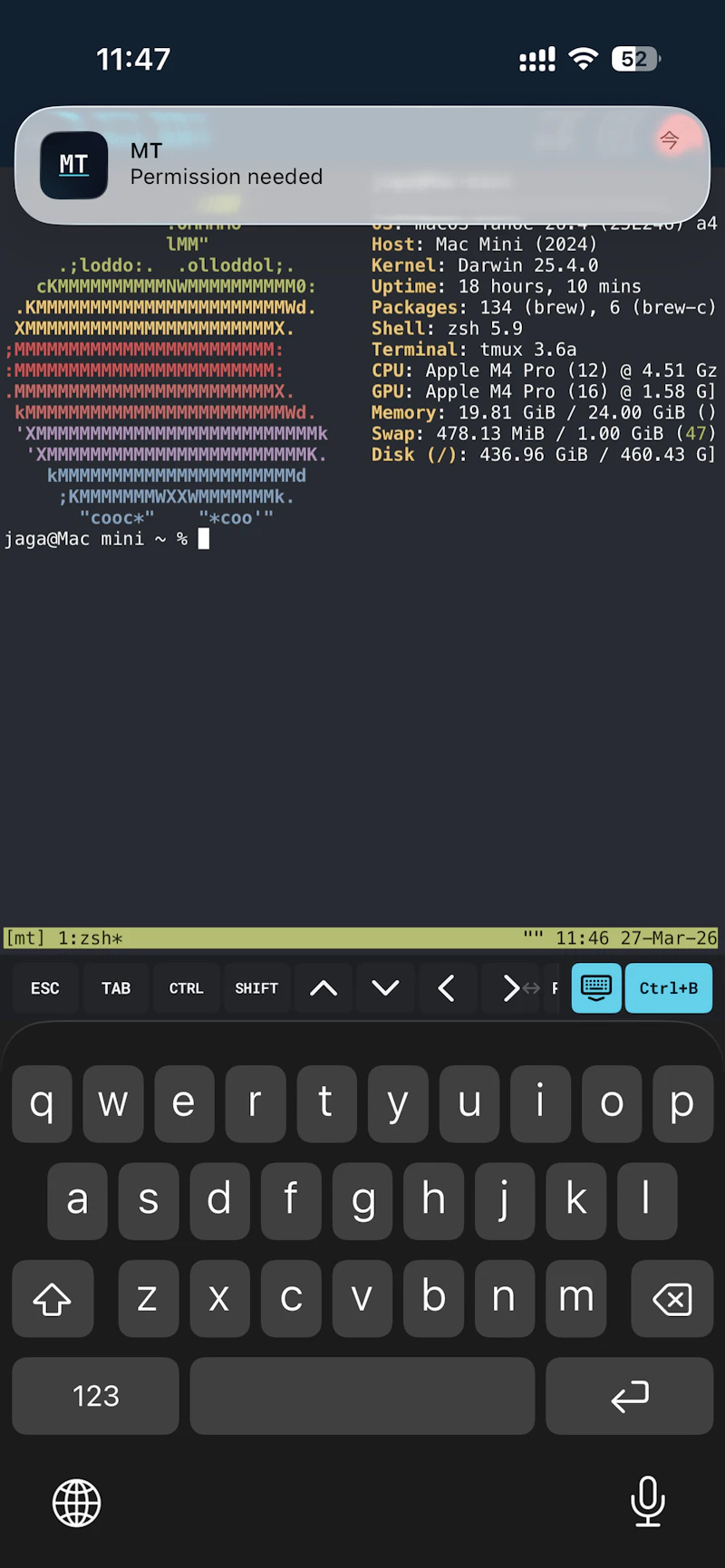 MT - Mosh Terminal screenshot 3