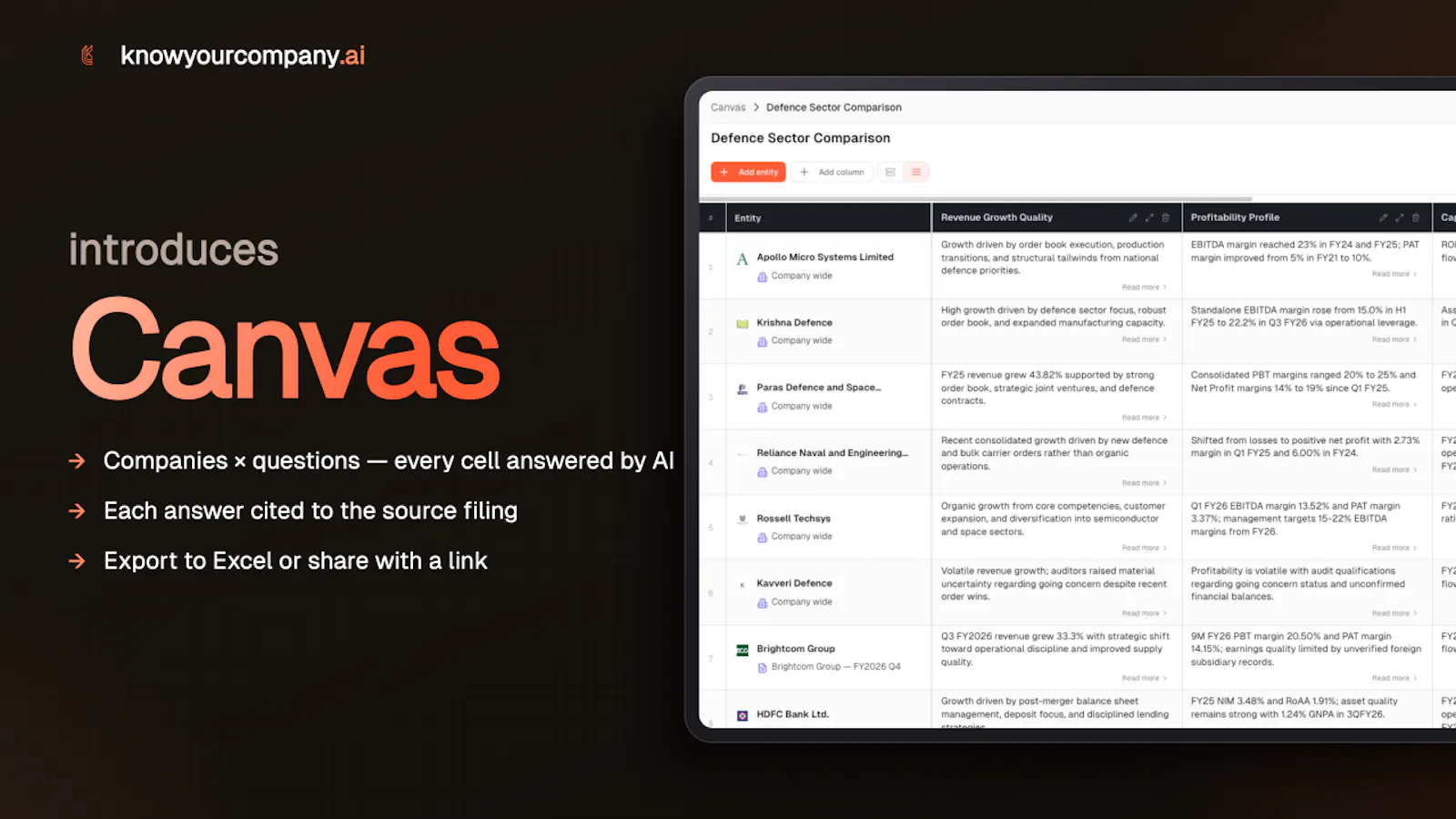 KnowYourCompany.ai screenshot 3