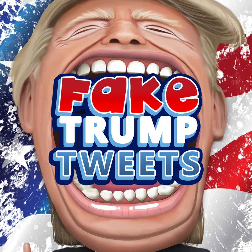 Fake Trump Tweets app for iPhone