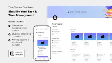 Notion Time Tracker ⏱ gallery image