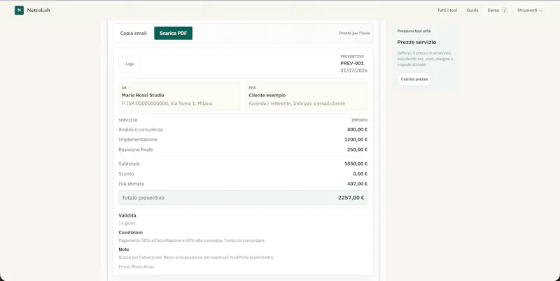 NettoLab screenshot 2