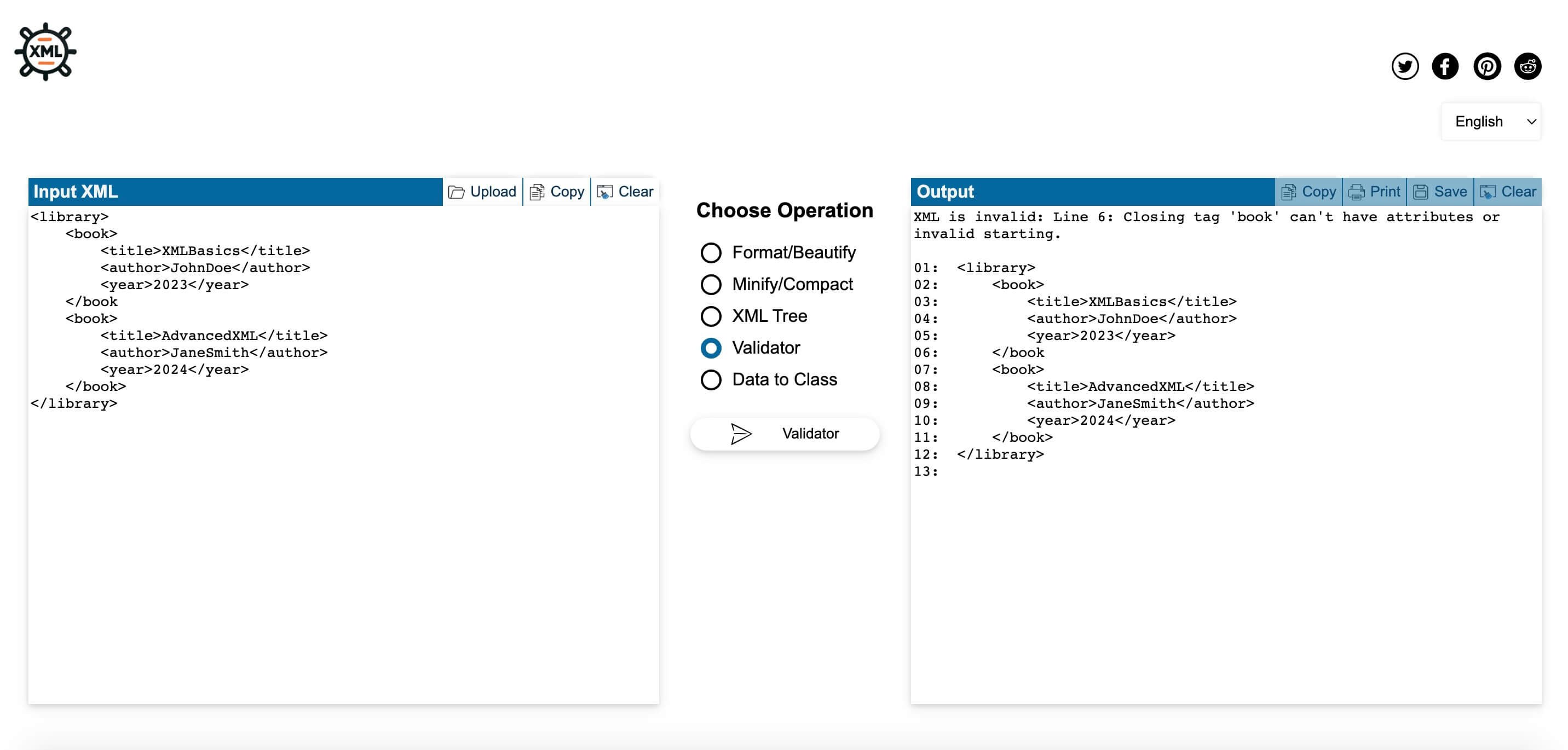 Formatter XML онлайн - бесплатный онлайн -инструмент media 4